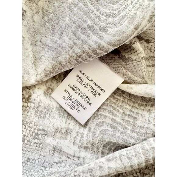 Joie snake print blouse size xs - Picture 5 of 10